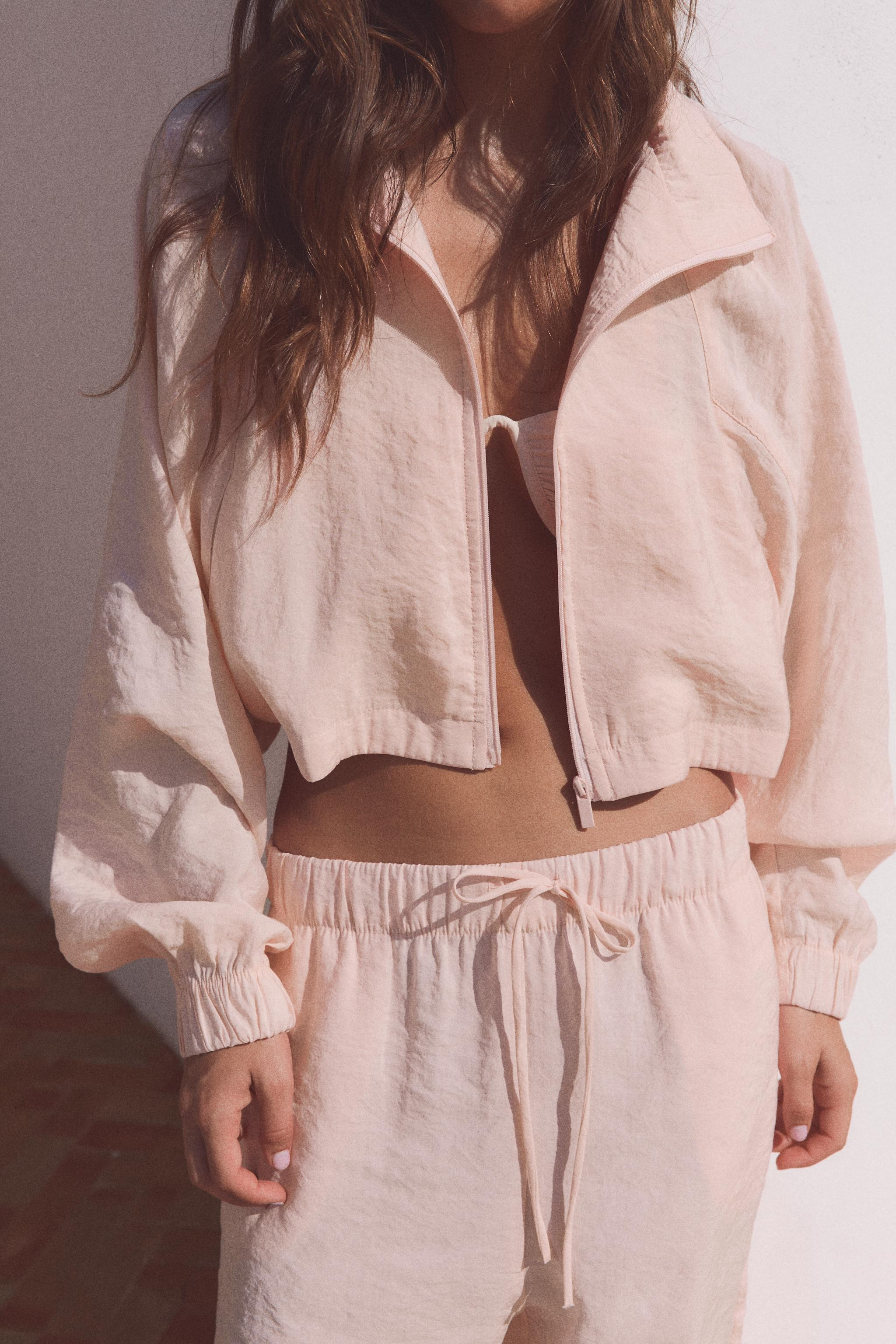 FLUID CROPPED JACKET | Zara UK