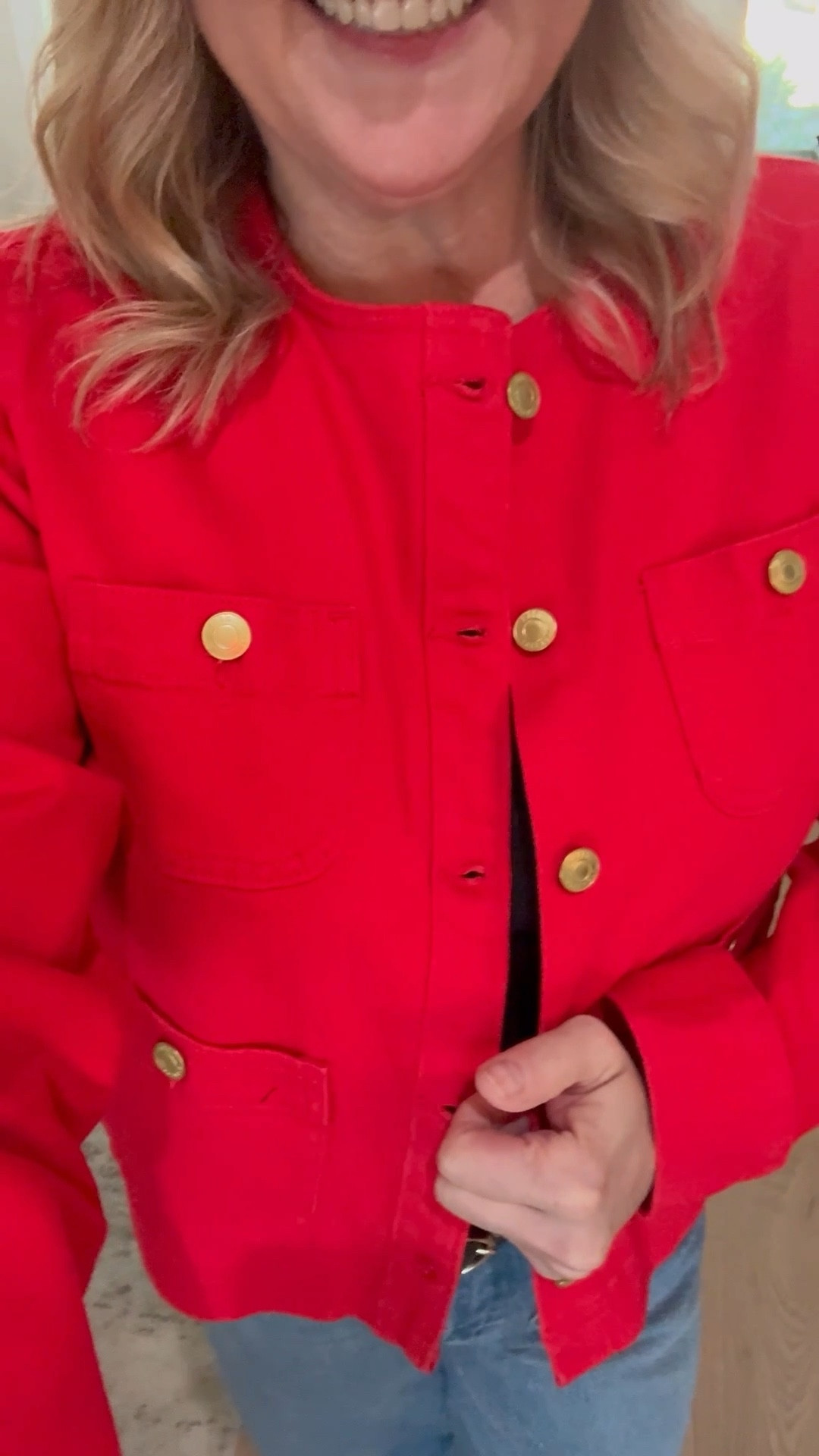 This red denim jacket is so good and perfect for Valentine’s Day!

#LTKOver40 #LTKValentine #LTKootd