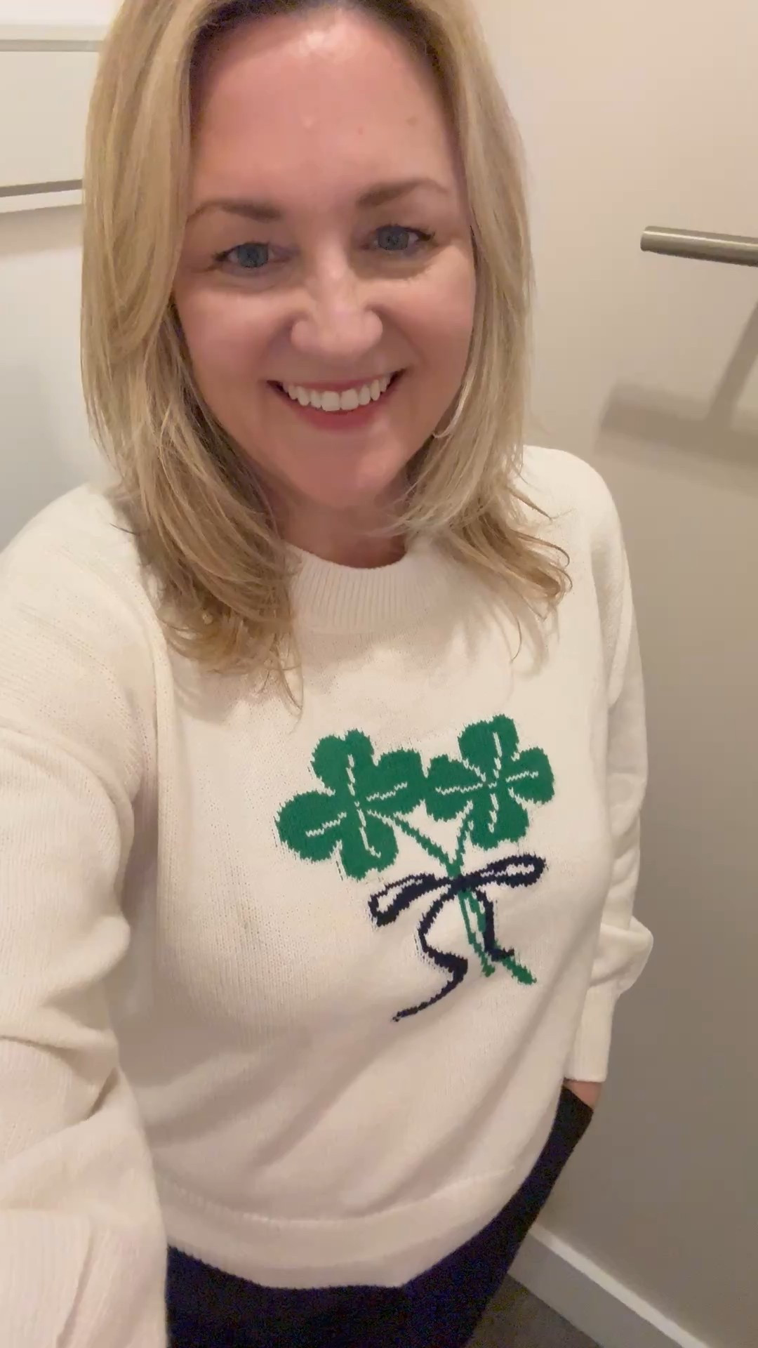 Such a cute sweater!  Shamrock sweater

#LTKootd #LTKSeasonal #LTKdayinmylife