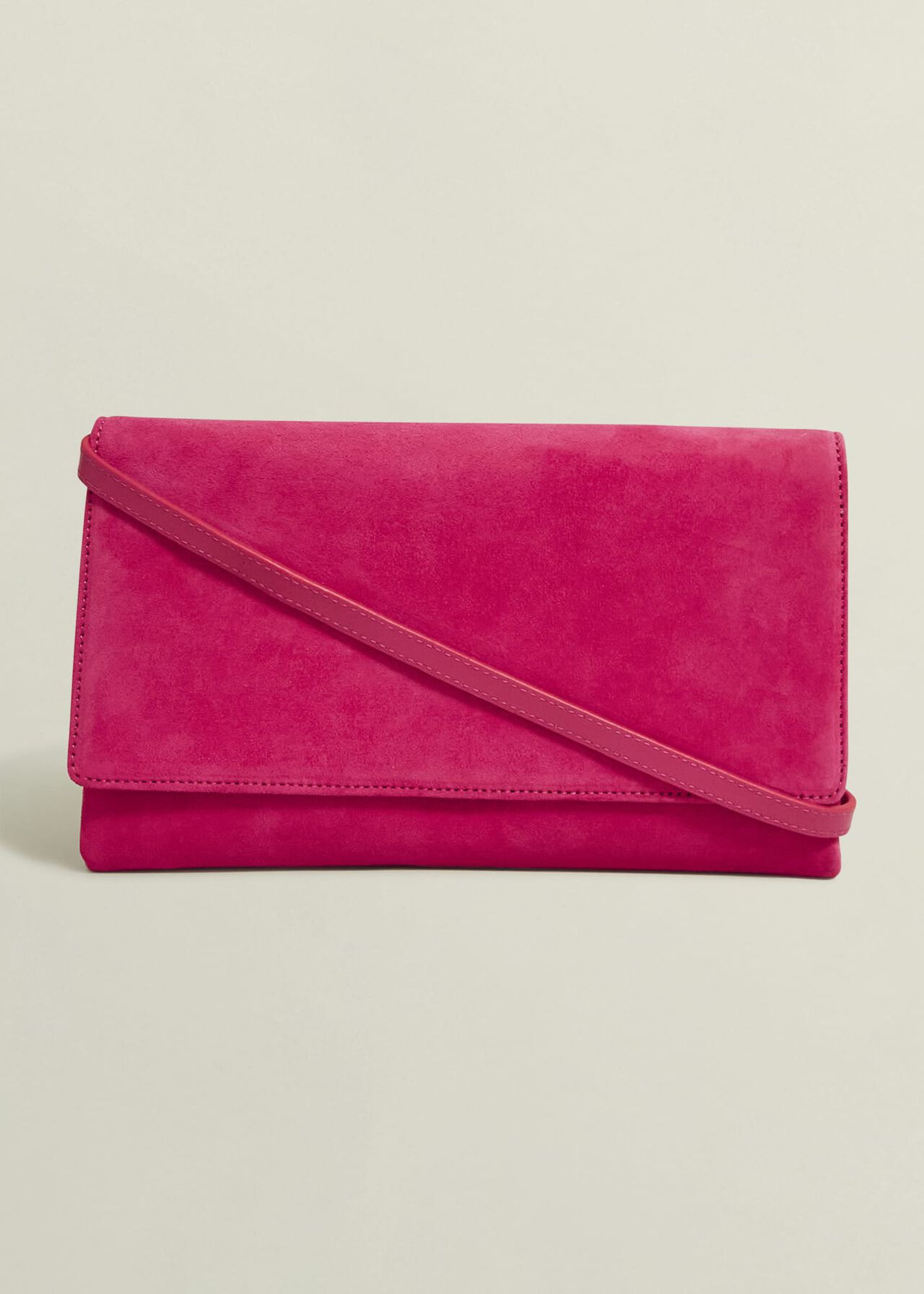 Renata Suede Clutch | Hobbs UK | | Hobbs