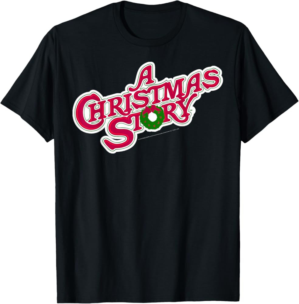 A Christmas Story Classic Logo T-Shirt | Amazon (US)