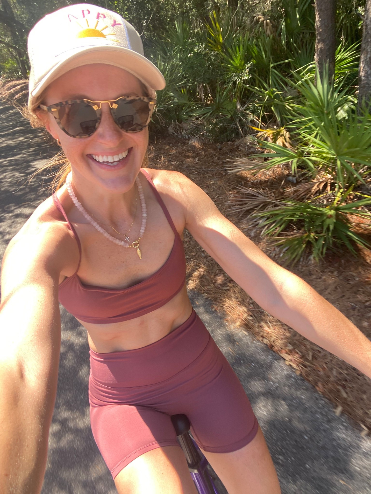 Athletic set is from the brand Form. Wearing a size small in top and bottom! Not on LTK, so linking one from Set Active that’s on my wishlist 🚴🏼‍♀️

#LTKSummerEdit #LTKTravel #LTKActive