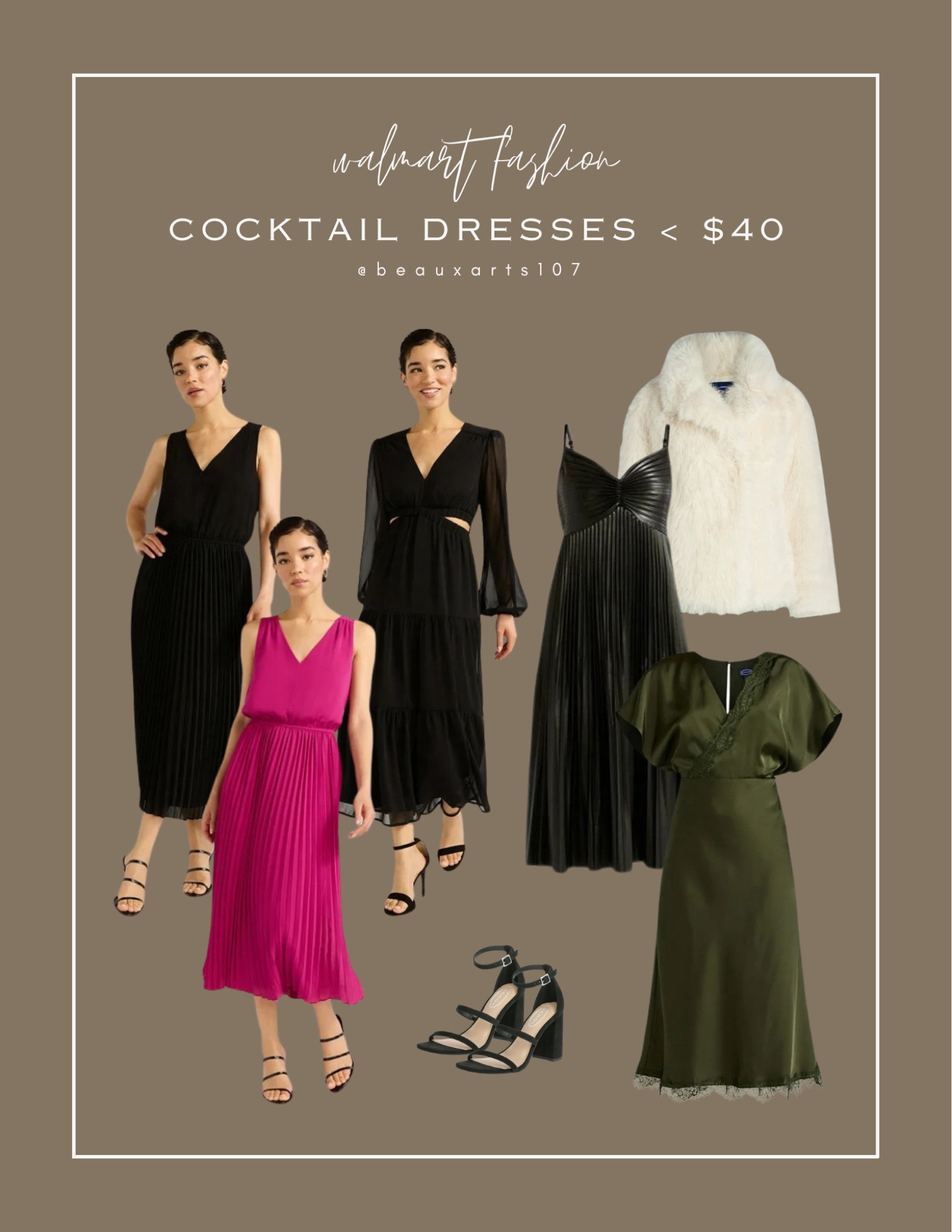 Shop these cute cocktail dresses under $40!

@walmartfashion #walmartpartner #walmartfashion

#LTKFindsUnder50 #LTKSaleAlert #LTKStyleTip