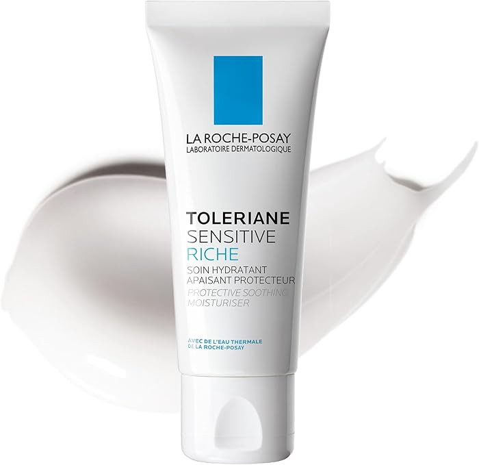 La Roche-Posay Face MOISTURIZER LOTION, Toleriane Sensitive Rich Face Cream for Dry Skin with Gly... | Amazon (CA)
