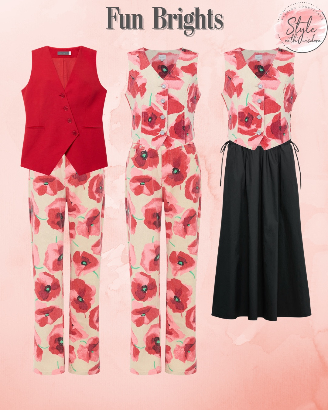 French Connections newest bright print is certainly attention grabbing! Wear the Co-ord together as an alternative to a dress! I recommend you size down in the waistcoat! 

#LTKwedding #LTKstyletip #LTKpartywear