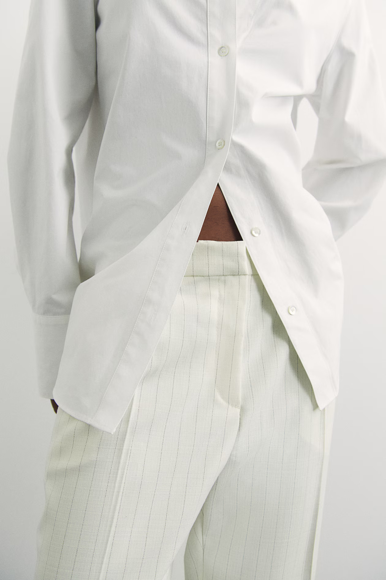 Tapered tailored trousers | H&M (UK, MY, IN, SG, PH, TW, HK)