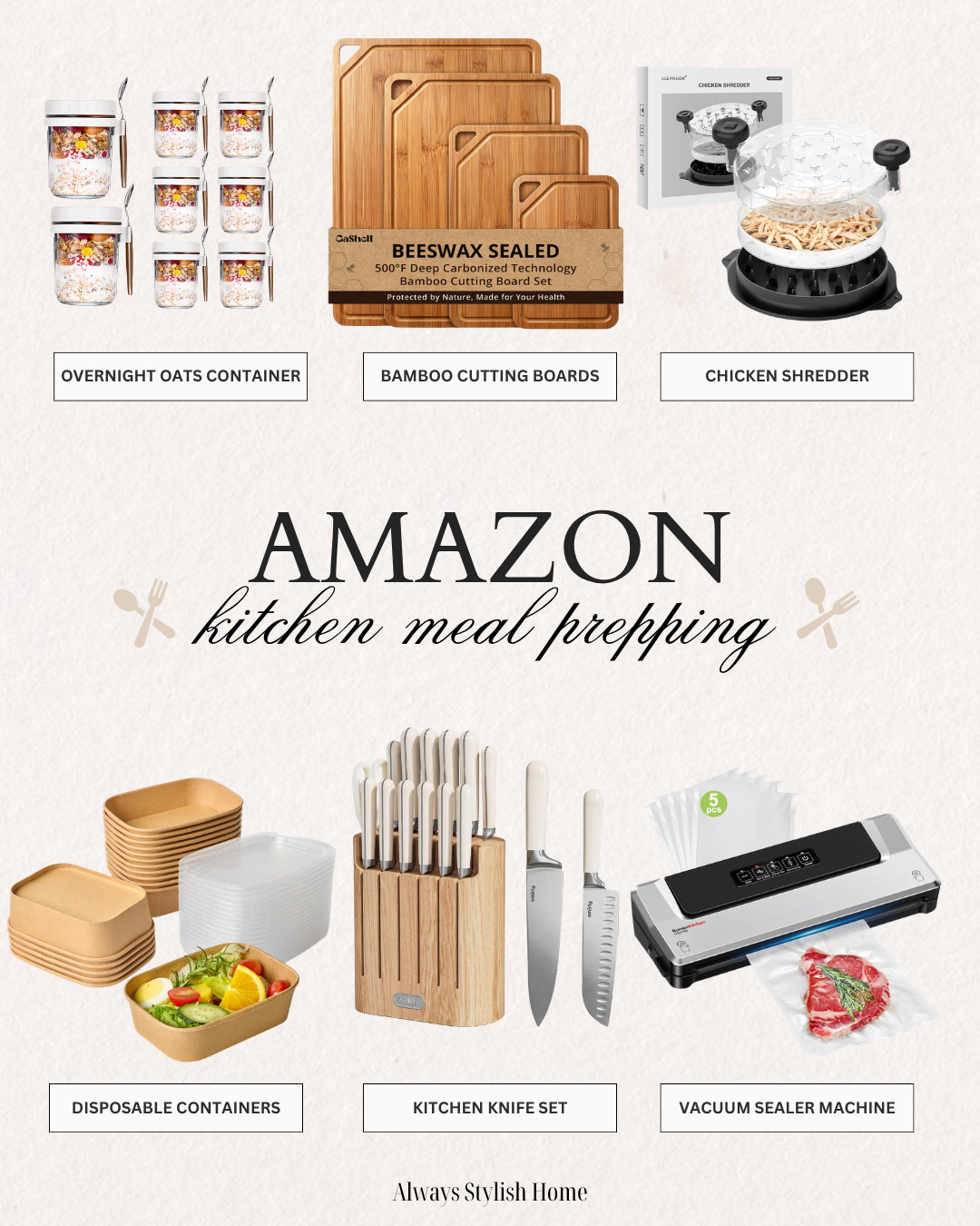 🥗✨ Meal prep made EASY! Sharing my favorite kitchen meal prep tools + gadgets that help save time, stay organized, and make cooking during the week so much easier. From food prep essentials and storage solutions to clever kitchen gadgets, these are practical finds you’ll actually use!

kitchen meal prep essentials, meal prep tools, kitchen gadgets, meal prep gadgets, kitchen organization, food storage, cooking essentials, kitchen must haves, meal prep containers, Amazon kitchen finds, healthy meal prep
 

 #LTKfitnessgoals #LTKfoodie #LTKSeasonal