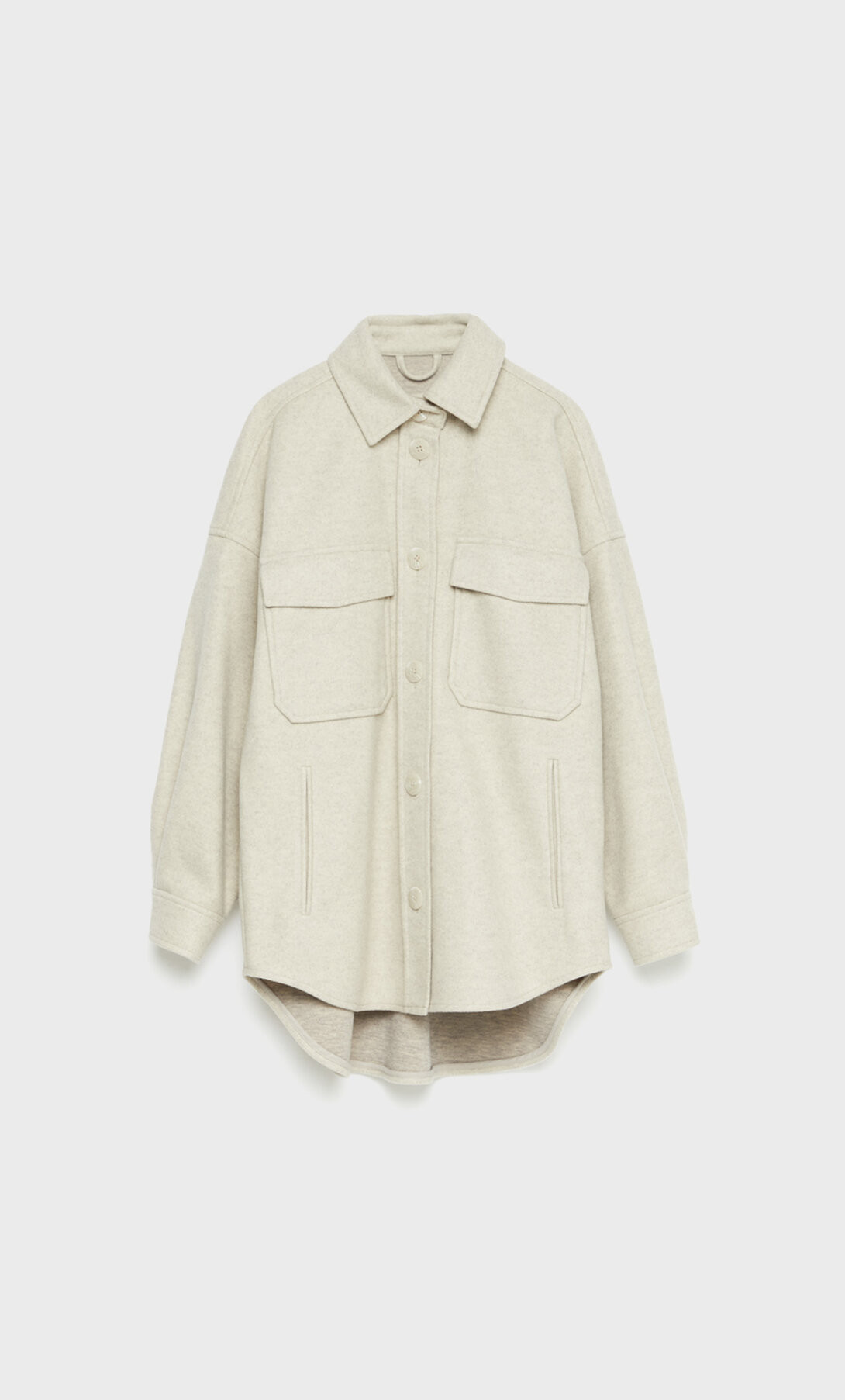 Oversized knit overshirt - Women's New in | Stradivarius United Kingdom | Stradivarius (UK)