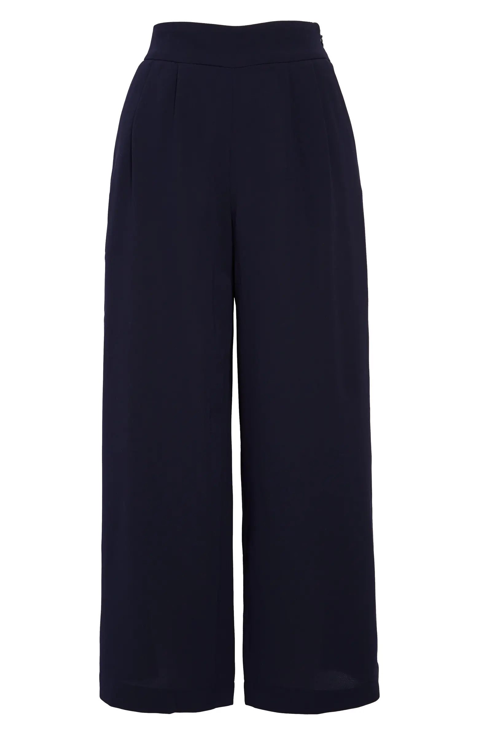 Wide Leg Crepe Trousers | Nordstrom