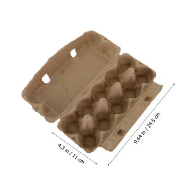10Pcs Paper Egg Containers Egg Cartons Egg Holder Egg Storage Holder Storage Tray | Wayfair North America
