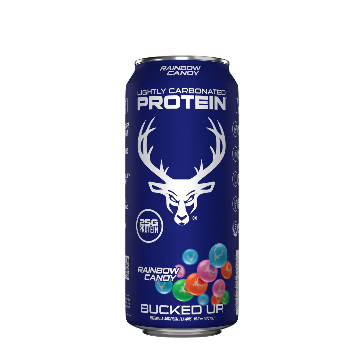 Lightly Carbonated Protein RTD - Rainbow Candy - 16 fl oz (12 Cans) | GNC