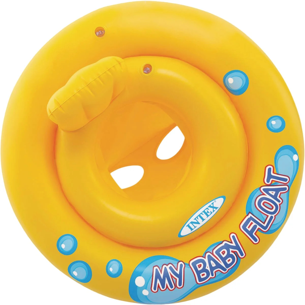 Intex 26.5 inch Baby Tube Float for Pool, Ages 1-2 Years, Yellow/Blue | Walmart (US)