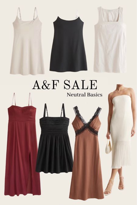 Major sales going on at Abercrombie to kick off the weekend! 20% all dresses stacks with code TIKTOKAF for extra 15% off!!

#LTKsalealert #LTKfit #LTKstyletip