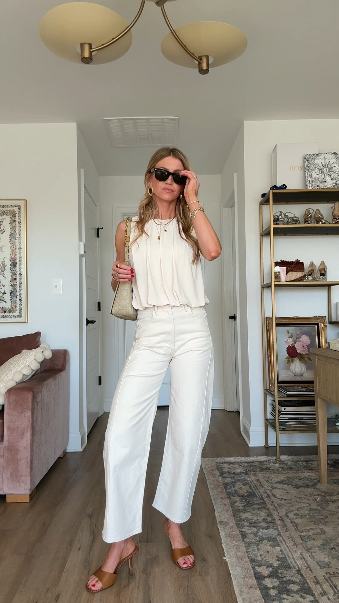 Love this cream look for spring!
Cream barreled jeans: TTS, wearing 25
Bubble tank: TTS, wearing S
#LTKgrwm #LTKootd
#LTKdayinmylife 