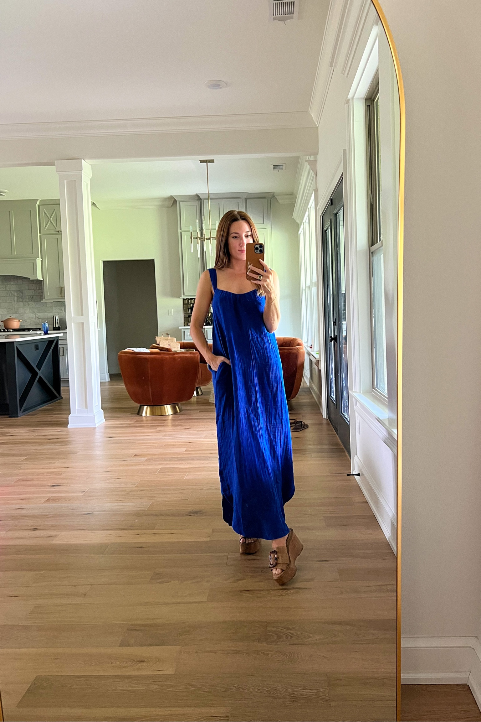 A maxi dress with pockets and adjustable straps?? Okay! And it’s now on sale for $20! It’s a lightweight gauzy texture with an easy tie in the back that allows you to adjust the straps/ length that’s right for you. These wedges are also on sale too! 

Maxi dress, old navy, sale, dress, casual style 

#LTKshoecrush #LTKsalealert #LTKFind