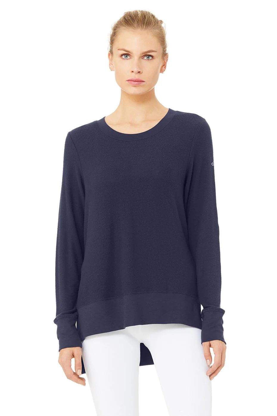Alo YogaÂ® | Glimpse Long Sleeve Top in Rich Navy, Size: XS | Alo Yoga