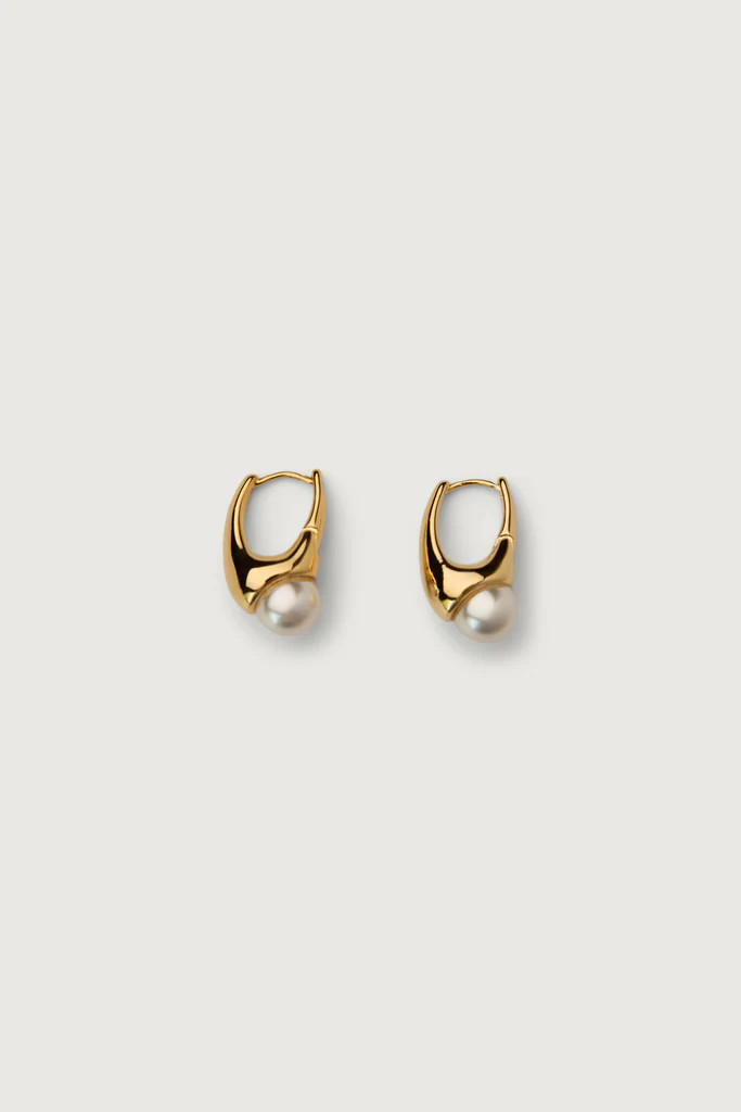 CONTRAST PENDANT EARRING | OAK + FORT