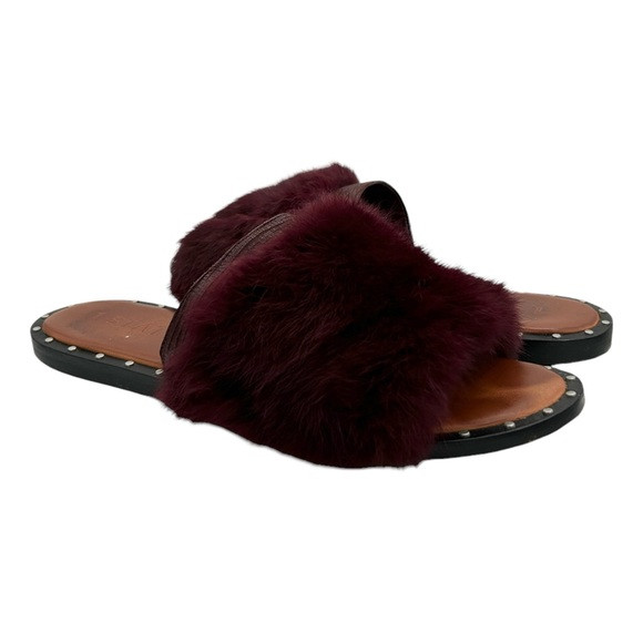 1. State Carrisma Fur Studded Slide Sandals (8M) | Poshmark