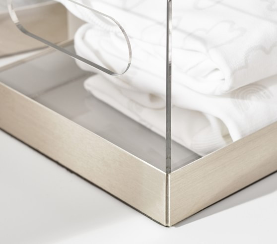 Acrylic and Metallic Nursery Storage | Pottery Barn Kids