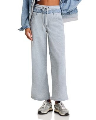 Denim Fleece 2fer Pants | Bloomingdale's (US)