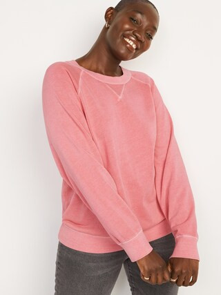 Vintage Specially Dyed Crew-Neck Sweatshirt for Women | Old Navy (US)