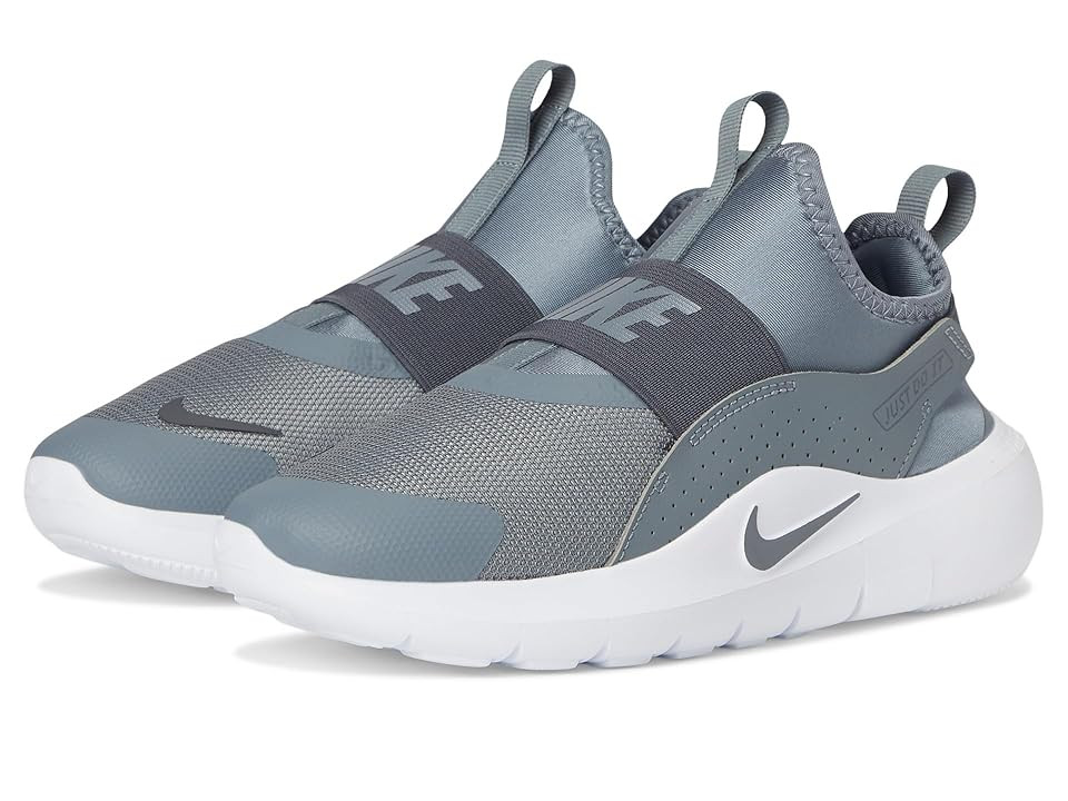 Nike Kids Flex Runner 4 (Little Kid) Kids Shoes Cool Grey/Cool Grey/Dark Grey/White : 3 Little Kid M, Textile | Zappos
