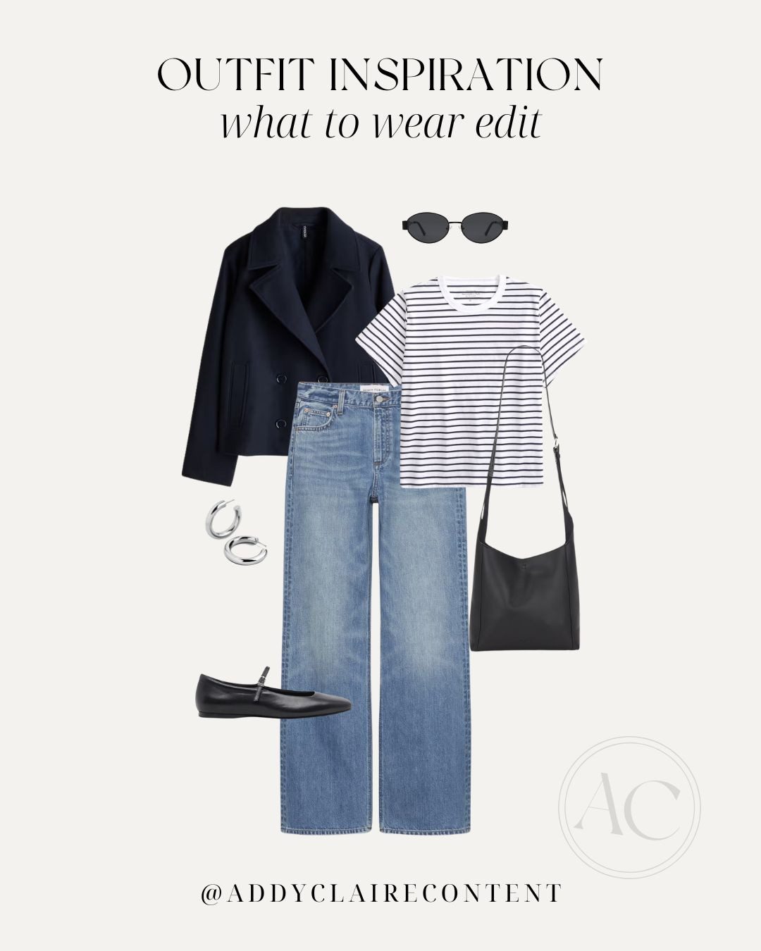 Summer and Spring Easy Casual Outfit idea
Trench coat outfit/ denim outfit/ spring outfit/ casual outfit/ business casual/ black flats outfit
#styleinspo #capsulewardrobe #trenchcoat #denim #ootd 

 #LTKSeasonal #LTKFindsUnder50 #LTKStyleTip