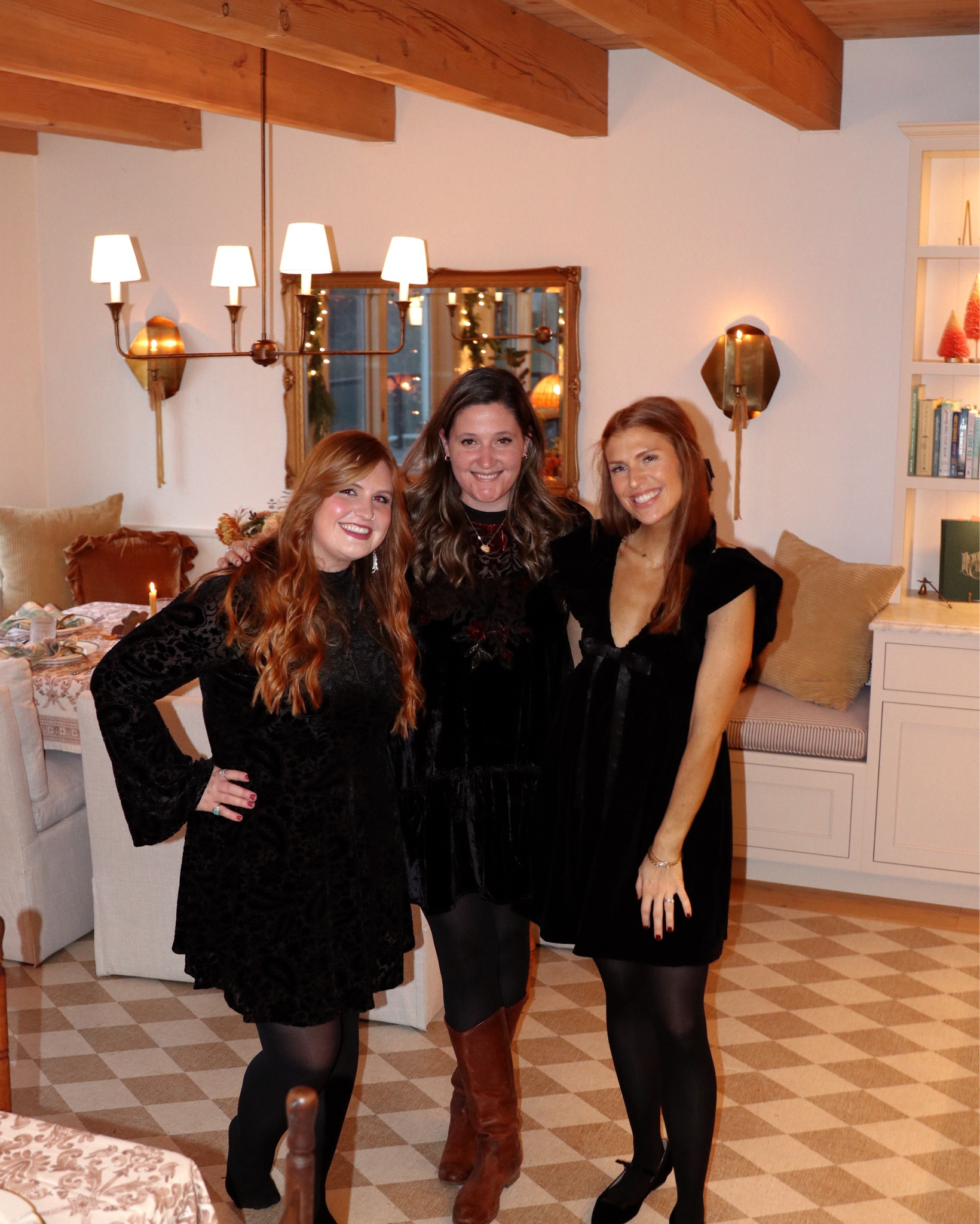 Love this velvet satin bow dress 😍 and thanksgiving table links🫶🏻

#LTKHoliday #LTKSeasonal