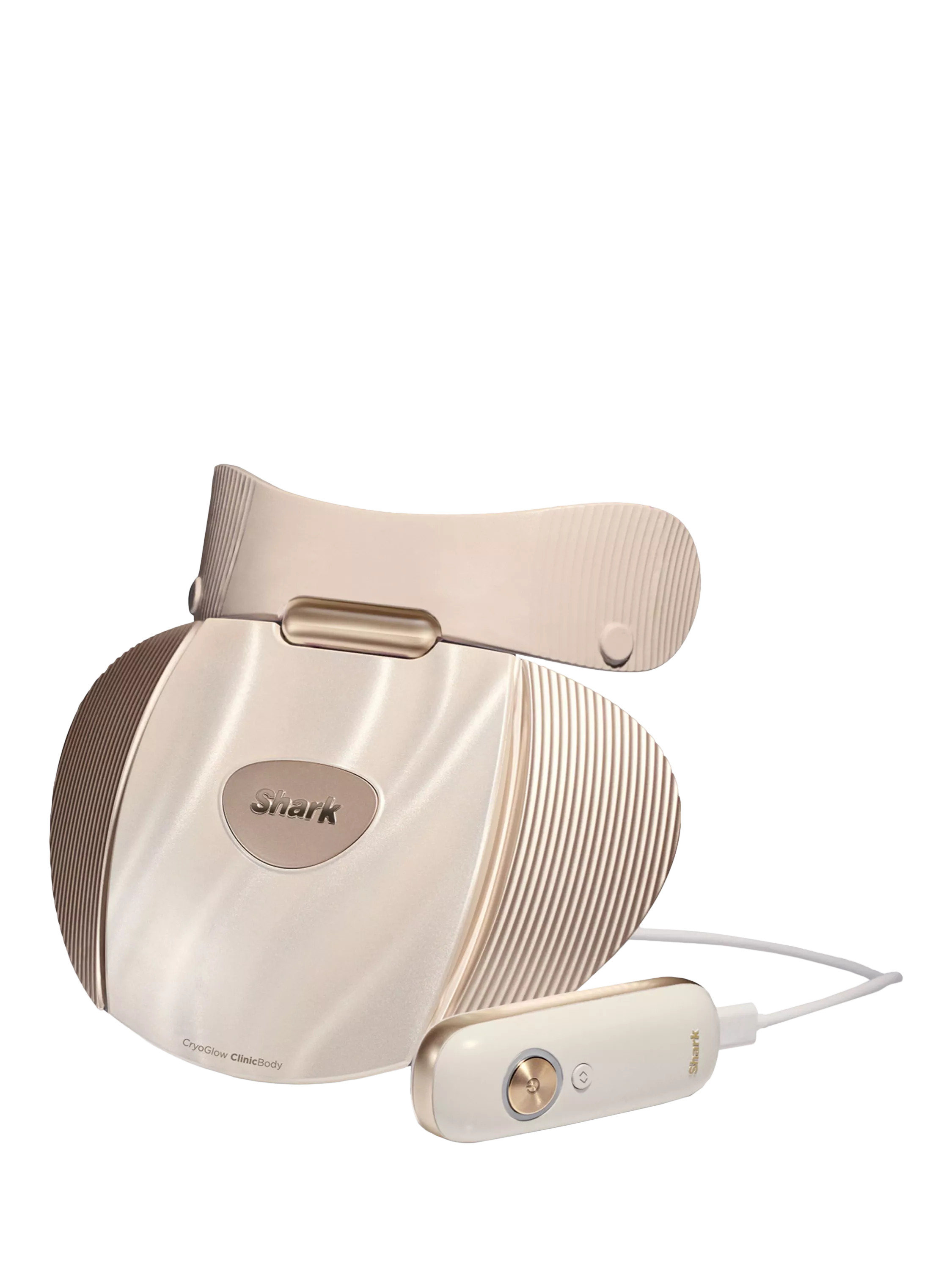 Shark CryoGlow Clinic FW150UKGD1 Body Mask, White Gold | John Lewis (UK)