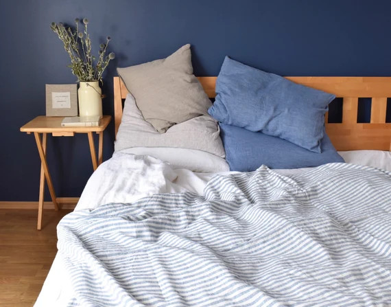 Linen bedspread / coverlet / bedthrow / shabby chic throw / | Etsy | Etsy (CAD)