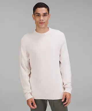Textured Knit Crewneck Sweater | Men's Hoodies & Sweatshirts | lululemon | Lululemon (US)