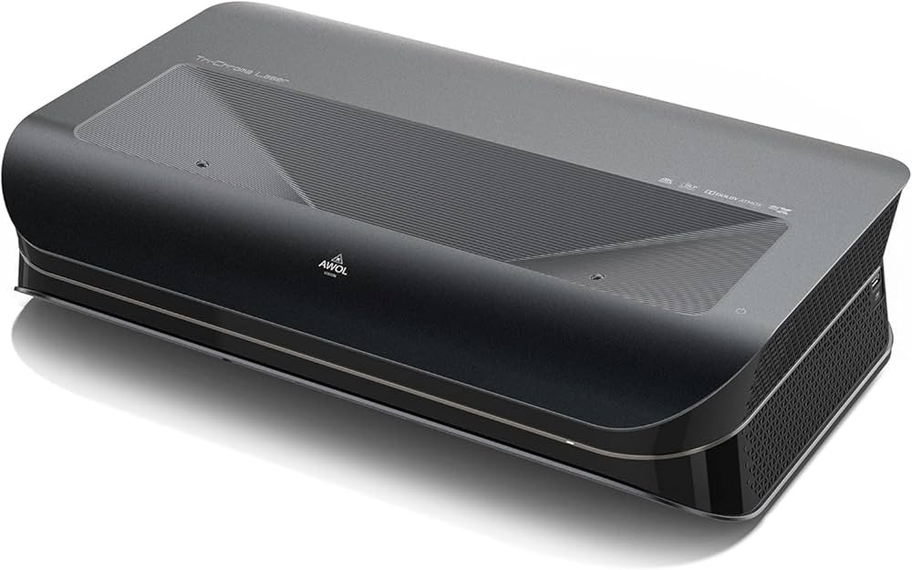 AWOL Vision LTV-3500 Pro UST Triple Laser TV Projector, TV-Like Brightness, 150" Perfect Sharpnes... | Amazon (US)
