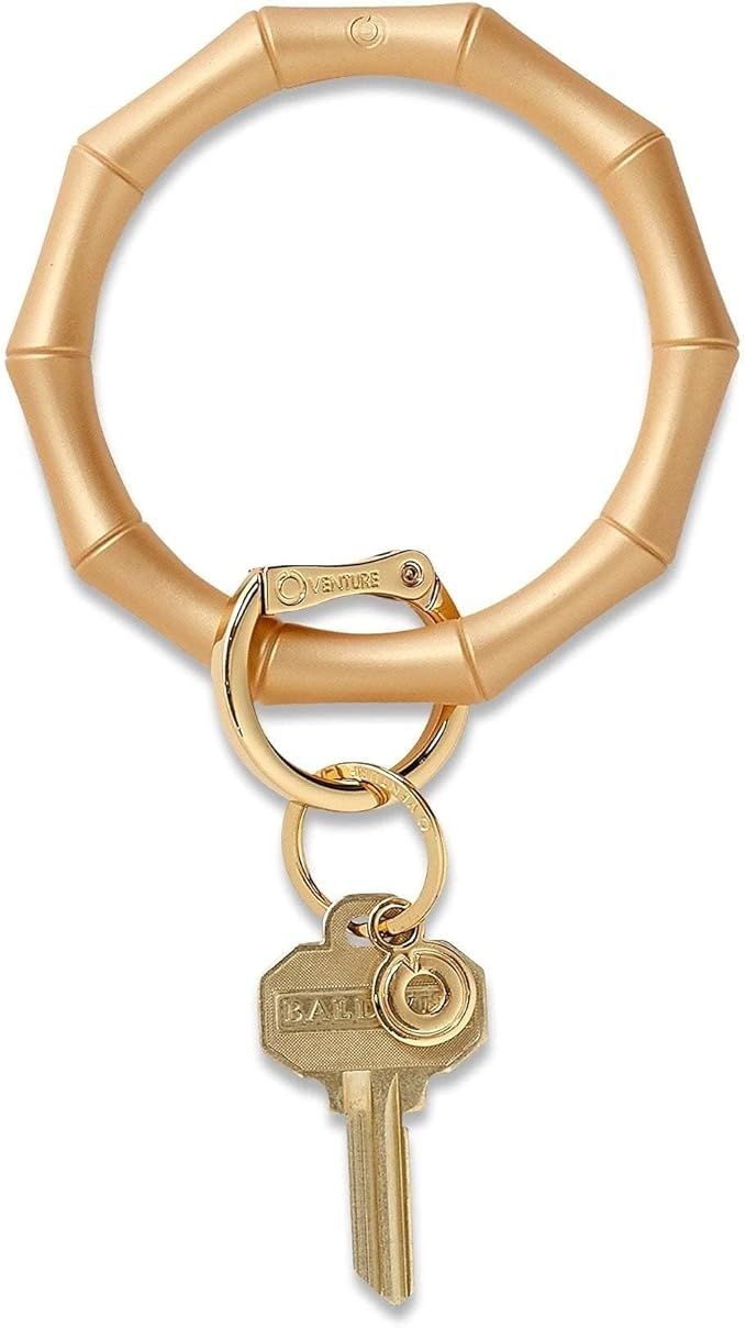 Oventure, The Original Bracelet Keychain, Silicone Big O Key Ring, Bamboo Collection | Amazon (US)