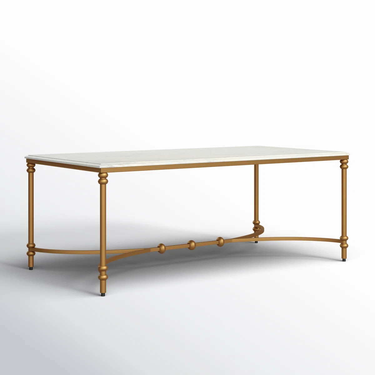 Deverell Marble Top Single Coffee Table | Wayfair North America