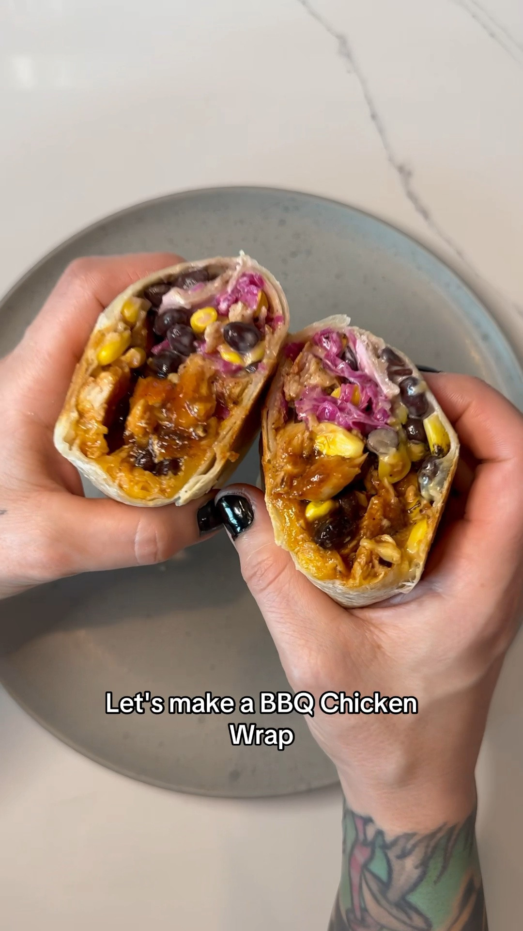 Let’s make a BBQ Chicken Wrap
Here’s the recipe ❤️ 
https://wolfcaster.kitchen/recipes/f/bbq-chicken-wrap

#LTKdayinmylife #LTKHome #LTKfoodie