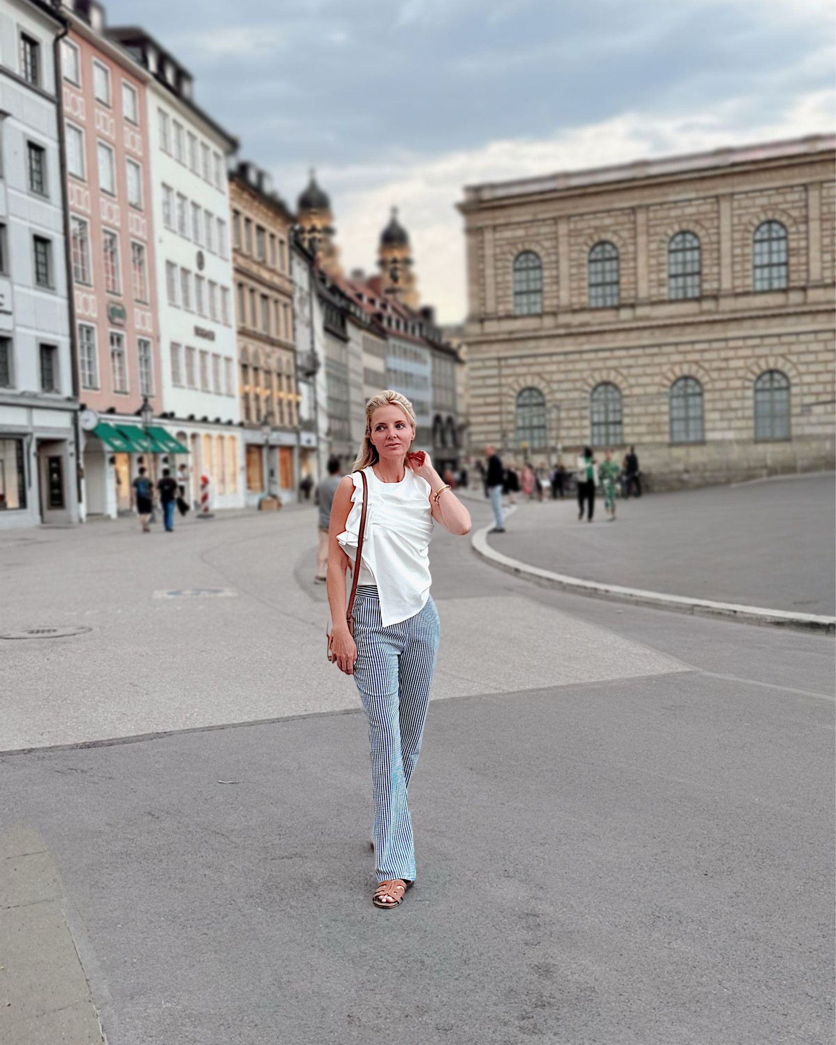Channeling Bavarian vibes in blue and white in Munich. I can’t say enough good things about this top and pants by Theo The Label. Fits runs true to size. 

~Erin xo 

#LTKSeasonal #LTKTravel