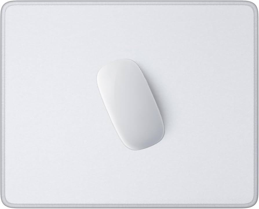 Hsurbtra Mouse Pad, Premium-Textured Square Mousepad 10.2 x 8.3 Inch, Stitched Edge Anti-Slip Wat... | Amazon (US)