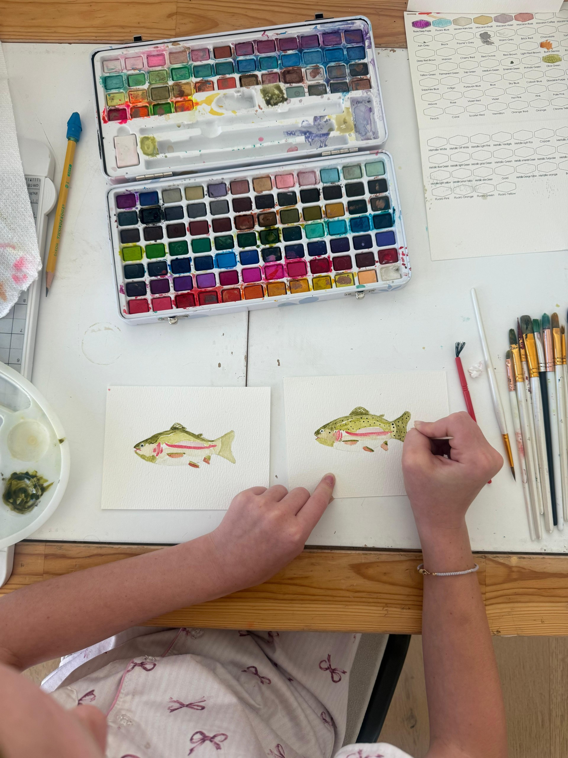 Watercolor is a favorite hobby around here. My daughter is so talented!! Linking our favorite palette and watercolor paper for you! 

 #LTKxWalmart #LTKdayinmylife #LTKmomlife