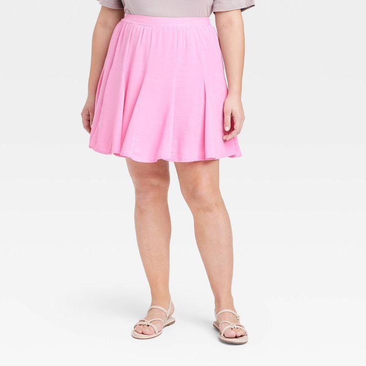 Women's Flare Godet A-Line Skirt - Ava & Viv™ | Target