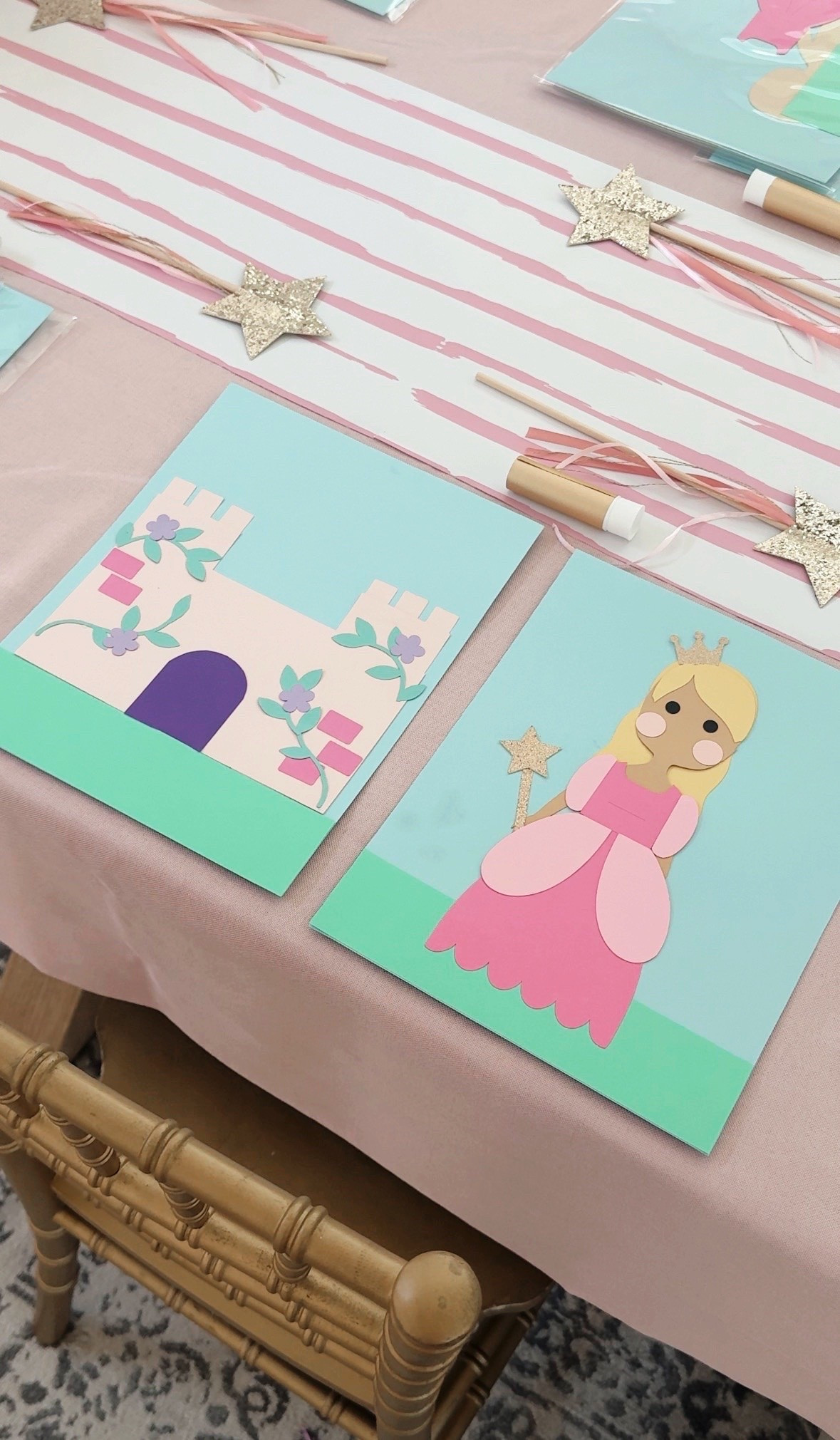 Duo Princess & Castel Kids Craft Kit by STEPH - Mini Maker Design CO (On Etsy)

#LTKKids