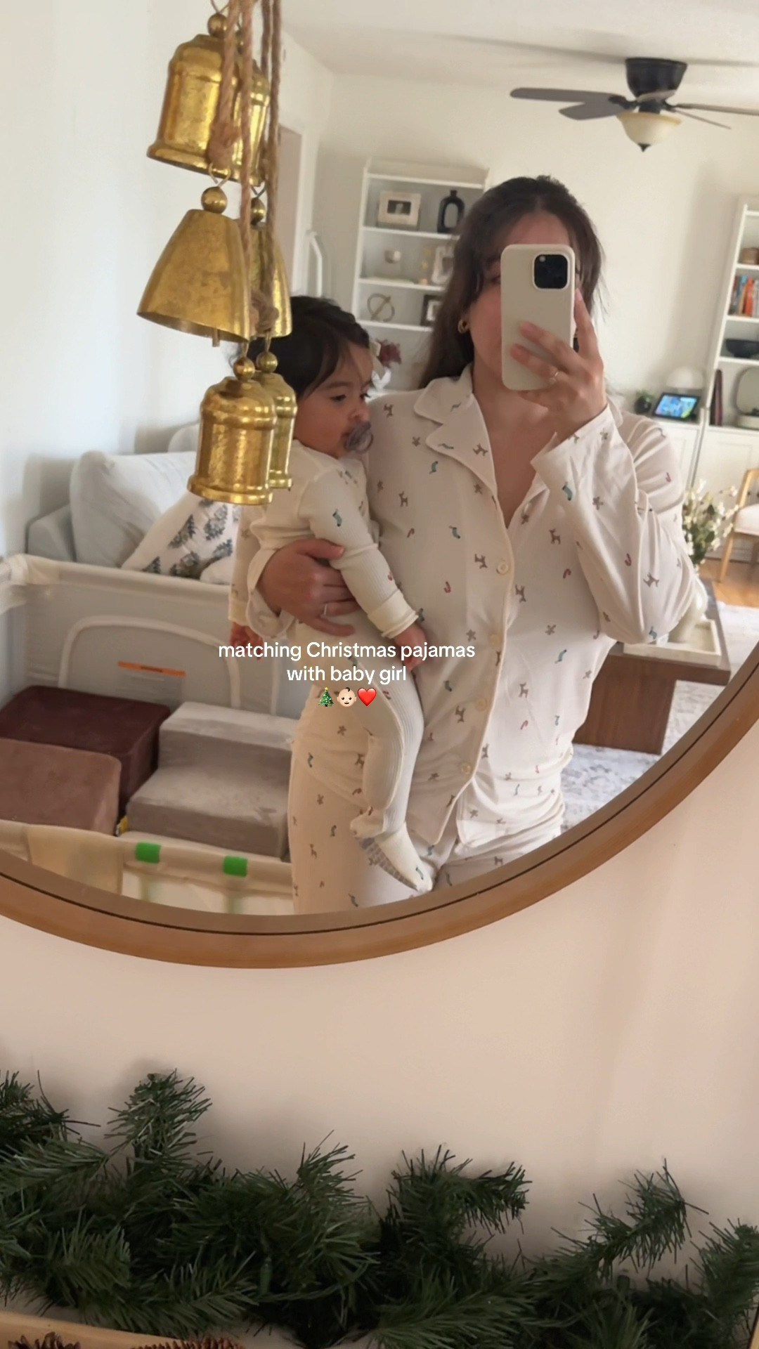 Matching Christmas pajamas with my mini 🎄🧣

#LTKmomlife #LTKootd #LTKKids