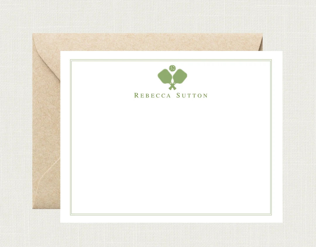 Pickleball Note Cards Pickle Ball Pickleball Stationary - Etsy | Etsy (US)