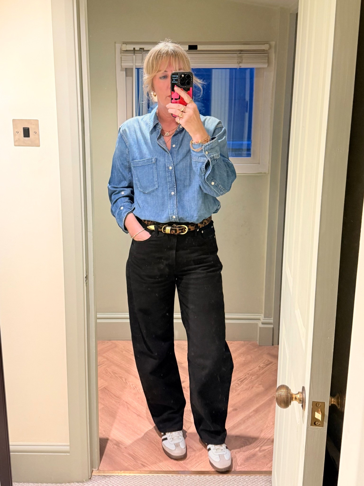 Double denim wot Citizens of Humnaity. 

#LTKuk #LTKover50style #LTKspring