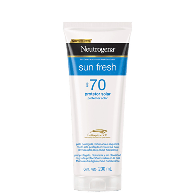 Neutrogena Sun Fresh FPS70
             - Protetor Solar 200ml | Beleza Na Web (BR)