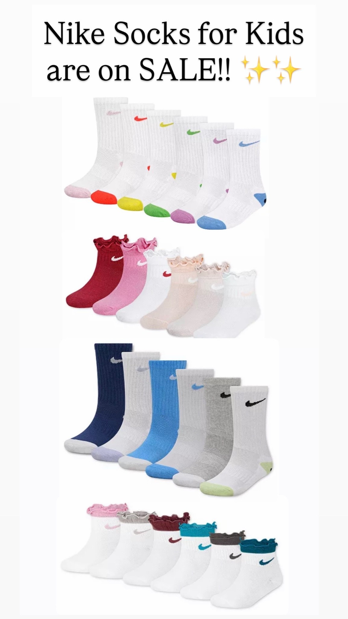 Nike kids socks sale

#LTKKids #LTKSaleAlert