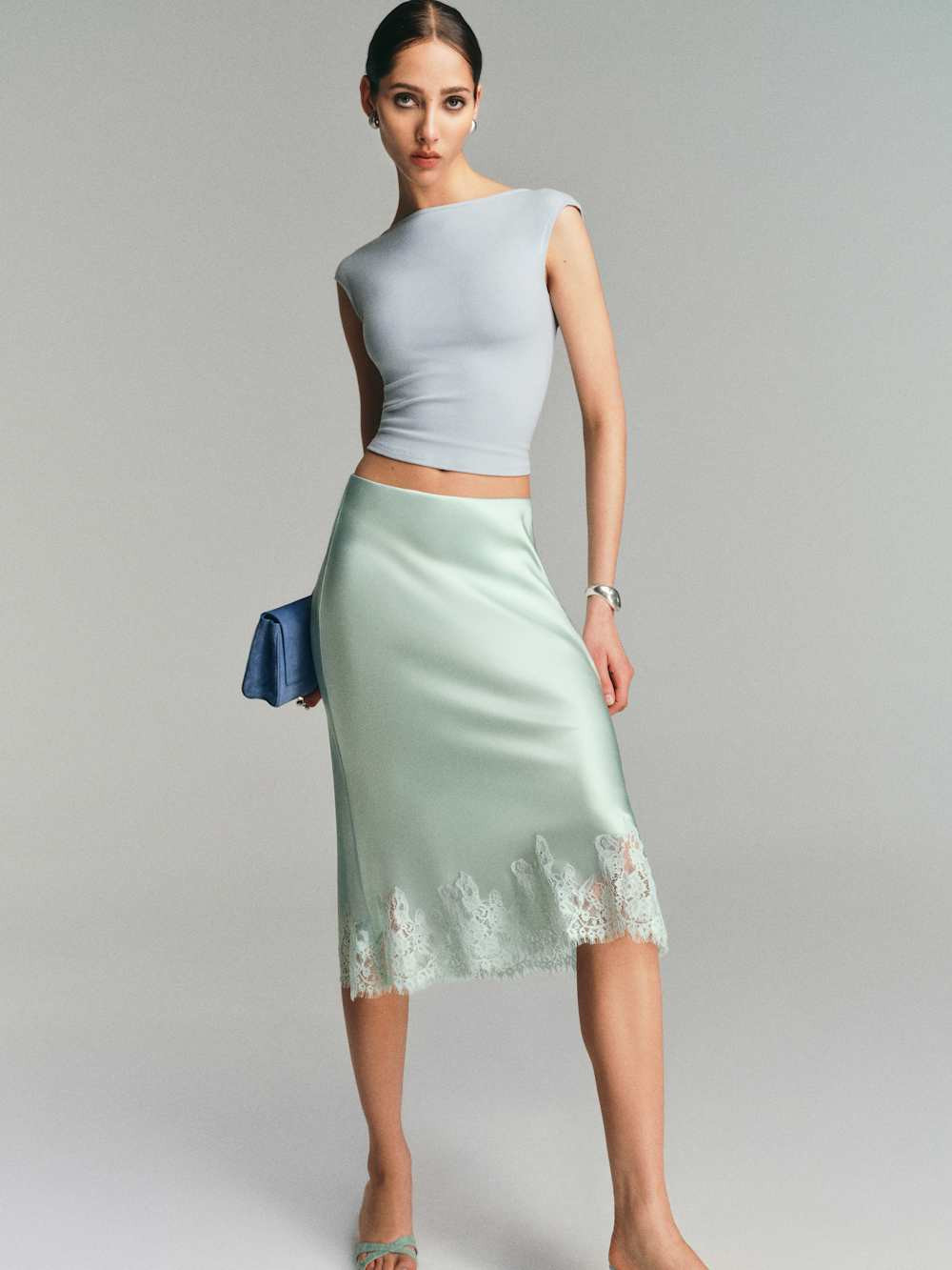 Carolina Silk Skirt | Reformation (Global)
