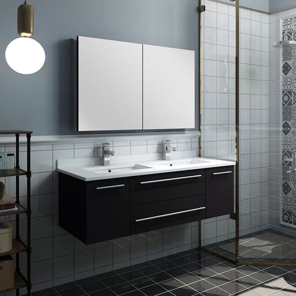Lucera 48" Double Bathroom Vanity | Wayfair North America