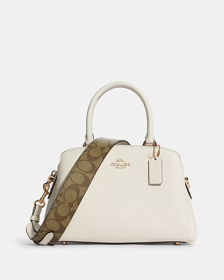 Mini Lillie Carryall With Signature Canvas Detail | Coach Outlet US