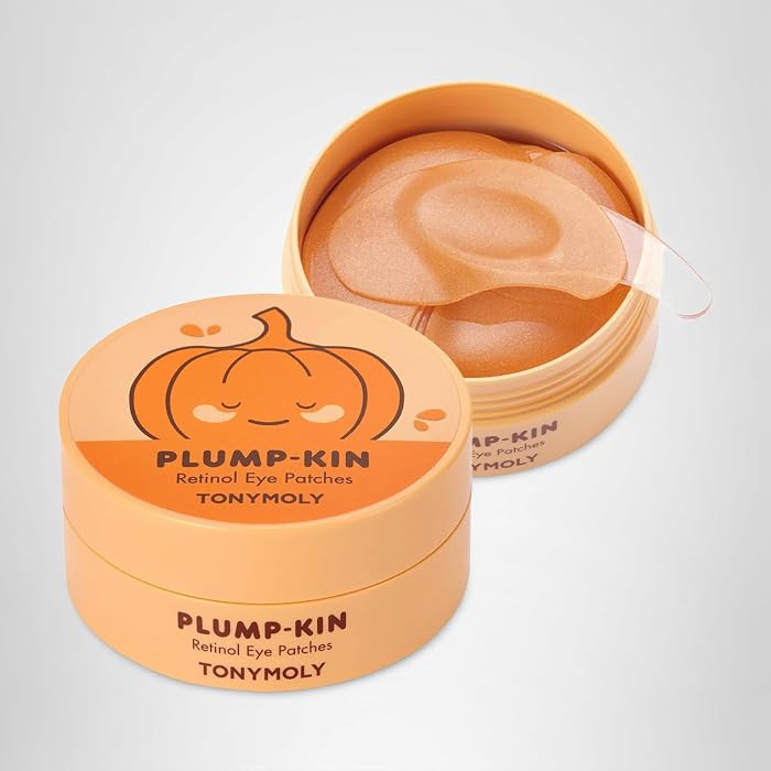TONYMOLY Plump-kin Pumpkin Retinol Under Eye Patch, Dark Circles, 30 Pairs | Amazon (US)