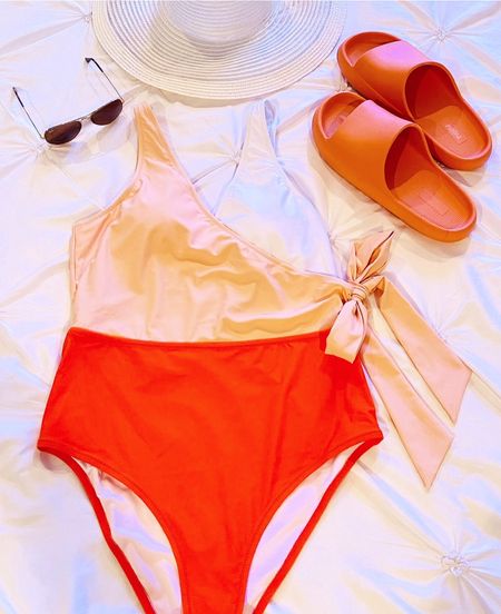 Swimsuit | Vacay looks🧡🩱 ✨ Click on the “Shop  OOTD collage” collections on my LTK to shop.  Follow me @winsometaylorlifestyle for daily shopping trips and styling tips! Seasonal, home, home decor, decor, kitchen, beauty, fashion, winter,  valentines, spring, Easter, summer, fall!  Have an amazing day. xo💋 #ad #ootd #fashion 